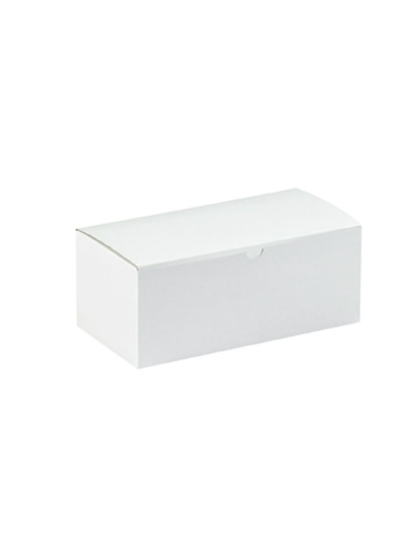 10" x 5" x 4" White Gift Boxes - 100 Per Case