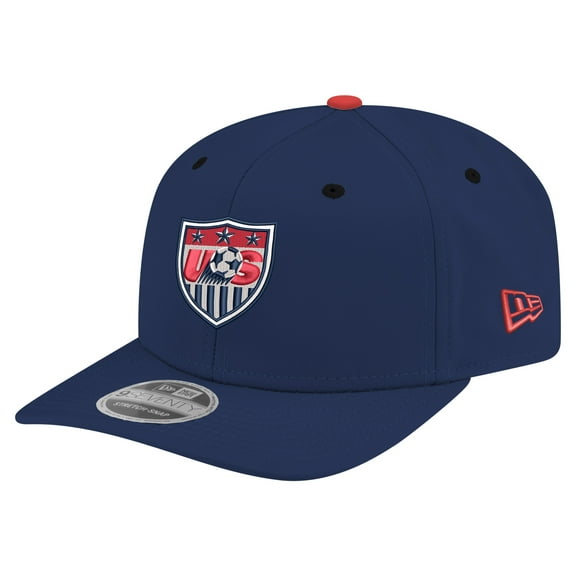 Men's New Era  Navy USMNT 1995 Retro 9SEVENTY Stretch-Snap Hat