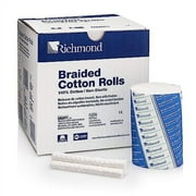 Richmond Dental & Medical 201226 4", Medium Braided Cotton Roll