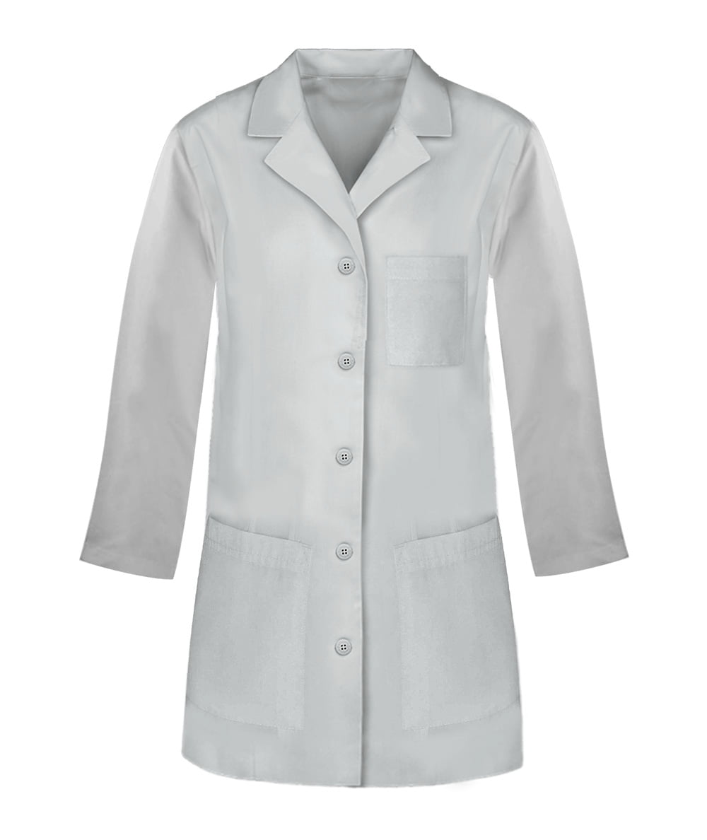 Men/Women White Lab Coat Hygiene Food Industry Doctors Laboratory Medical Coat 