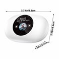 thumbnail image 3 of Auriculares Bluetooth Xihbxyly 5.4 Control Inteligente Estilo Colgante Led Pantalla a Todo Color, 3 of 6