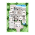 thumbnail image 2 of 013-4068: Beach & coastal Luxury 4 Bed, 5 Bath Luxury Home Plan, 4068 Sq Ft: Full Blueprints with License to Build by Home Plan Marketplace - Lesuto, 2 of 2