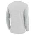 thumbnail image 3 of Men's Nike White Ohio State Buckeyes 2024 Sideline Velocity Performance Long Sleeve T-Shirt, 3 of 3