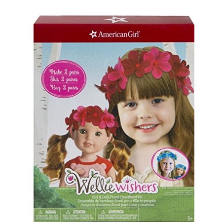 UPC 787909990044 product image for American Girl Girl & Doll Floral Headband Kit | upcitemdb.com