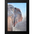 thumbnail image 2 of Kimberly, Allen 11x14 Black Modern Framed Museum Art Print Titled - African Elephant B, 2 of 5