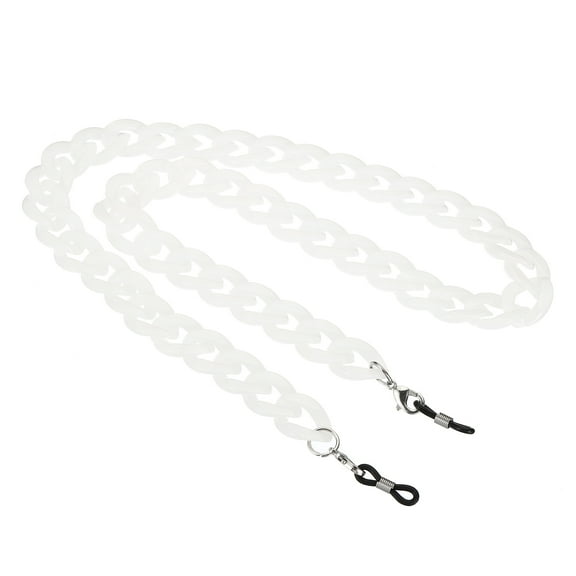 Uxcell Eyeglass Strap Adjustable Eye Glasses Holder Chains String Lanyard Sunglasses Eyewear Retainer White
