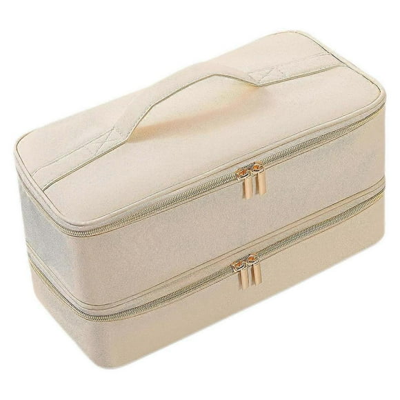 Carrying Case for Flex Style, Case Compatible with / Hair Dryer, Portable Double-Layer Travel Bag