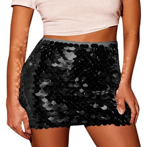 Next black hotsell sequin mini skirt