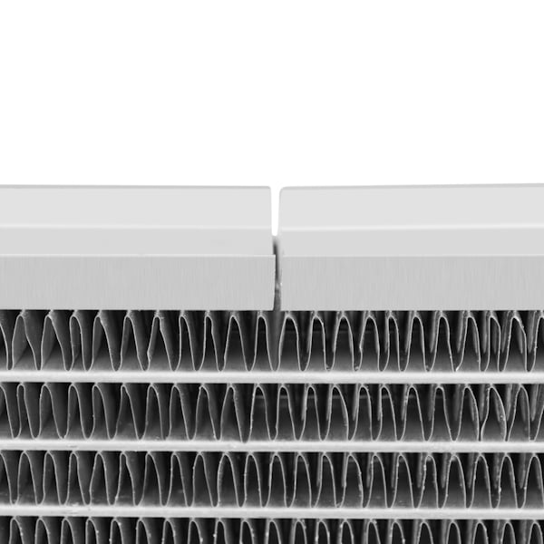 Mishimoto MMRAD-MUS-97B Bracketed Aluminum Radiator Compatible With Ford Mustang Manual 1997-2004 Silver