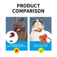 thumbnail image 5 of Frusde Airtag Cat Collar with Bell Safety Buckle Adjustable Kitten Collars with Air Tag Holder for Pets Cats, 5 of 5