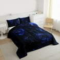 thumbnail image 3 of Castle Fairy Chic Floral Rose Full Size Comforter Sets 3-Piece for Female Men Women,Vintage Aesthetic Bedding Comforter Set,Romantic Flowers Lightweight Bedding Sets,Microfiber Bedroom Decor, 3 of 8