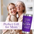 thumbnail image 7 of Mother's Day Gifts for Mom from Daughter Son Kids - Mom Mother's Day Gifts - Laser Engraved Tumbler - Mom Birthday Gifts - Birthday Gifts for Mom - Present for Mom 20z, Purple, 7 of 7