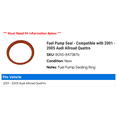 thumbnail image 2 of Fuel Pump Seal - Compatible with 2001 - 2005 Audi Allroad Quattro 2002 2003 2004, 2 of 2