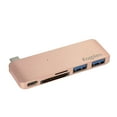thumbnail image 1 of KOPPLEN 5" TYPE C HUB CARD READER+USB3.0 (ROSE GOLD), 1 of 1