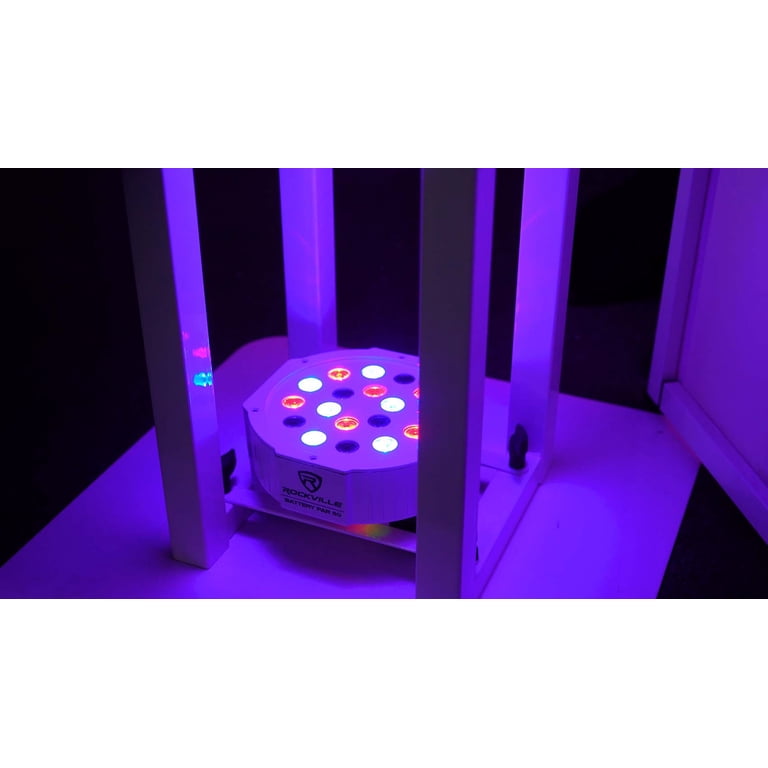 Rockville RPG102K Complete DJ Package - 10" Speakers, Bluetooth, Facade, Lights, Stands, Mic