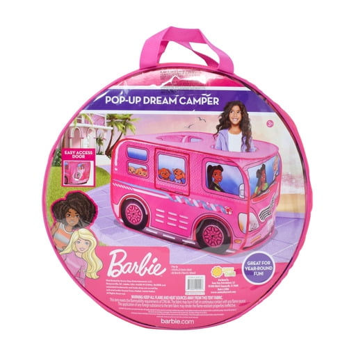 barbie dream camper pop up