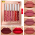 thumbnail image 3 of KACAILA 6/10 Colors Lipstick Set Velvet Matte Liquid Lip Gloss Non Stick Cup Waterproof Long Lasting Female Make Up of Gift Set, 3 of 5