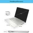 thumbnail image 3 of HP Premium 14" HD Laptop, Intel Pentium Silver N5030 Processor, 8GB RAM, 128GB SSD, Webcam, HDMI, SD Card Reader, Wi-Fi, Windows 11 Home, Silver, 1Year Microsoft 365, 3 of 6