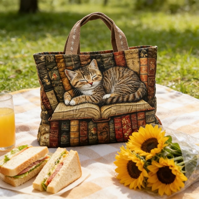 Fwttom Trendy Fashion Printed Handbag Shoulder Canvas Bag