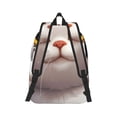 thumbnail image 2 of Rateoe Cute Cartoon Kitten Pattern Canvas College Laptop Backpack,Travel Daypack,Durable Rucksack Travel Notebook Bag School Backpack Book Bag for Men Women-Small, 2 of 7