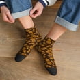 thumbnail image 3 of Pofeuu Colorful Pineapple Print 30cm Socks, Adult Running Hiking Socks for Youth and Adult, 3 of 7