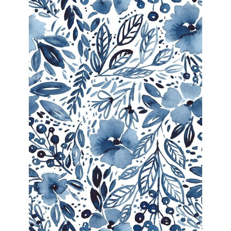 RoomMates Clara Jean April Showers Peel and Stick Wallpaper