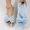 Sky Blue, variant on uublik Womens House Fuzzy Slippers Winter Indoor House Shoes Comfortable Couple Home Footwear, Sky Blue