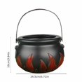 thumbnail image 3 of Halloween Cauldron Candy Bucket - Plastic Wear-Resistant Kettle For Toy Storage & Halloween Gift! Halloween Party Favor Supplies, 3 of 5
