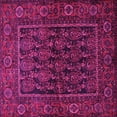 thumbnail image 1 of Ahgly Company Indoor Square Persian Pink Traditional Area Rugs, 8' Square, 1 of 4