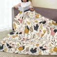 thumbnail image 6 of Sikiie Cartoon Chickens Ultra-Soft Micro flannel Blanket Luxury All Seasons Warm Blanket for Bedding Sofa and Travel (4 sizes)-60"x50", 6 of 7