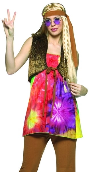 Rasta Imposta 60s Hippie Girl Pants Set 70s Outfit Halloween Costume Womens US Standard (4-10)