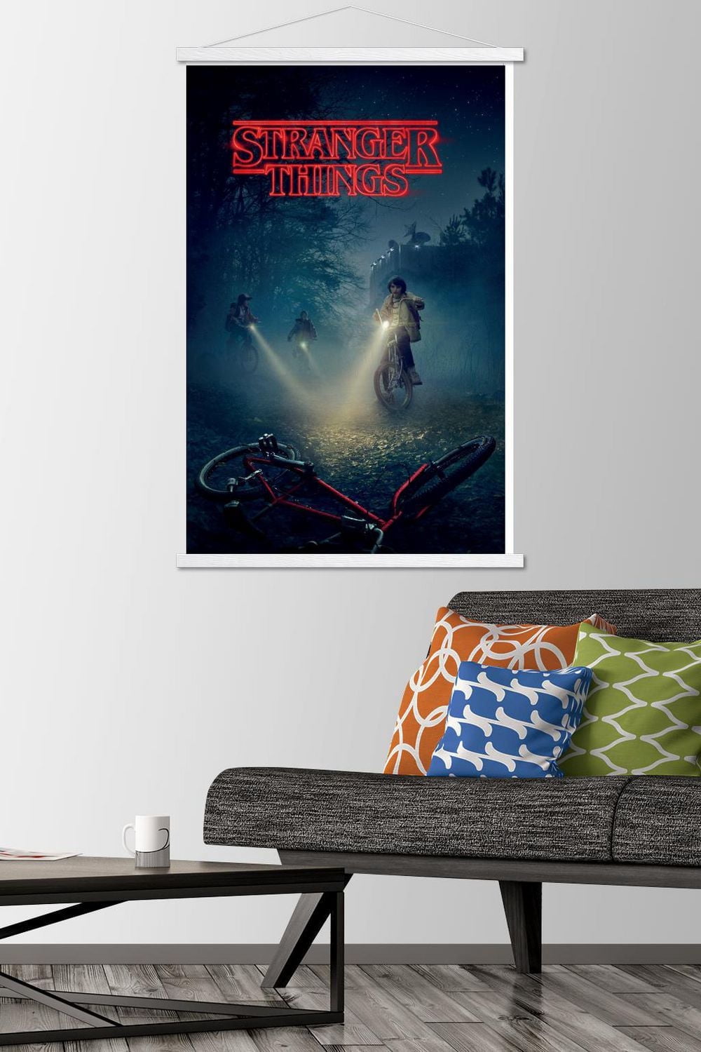 Netflix Stranger Things - Bikes Wall Poster