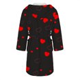 thumbnail image 5 of BILIKEYU Women's Valentine's Day Pajamas Set Cotton Breathable Heart Print, 5 of 5