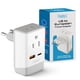 thumbnail image 1 of Adaptador de Enchufe Power Ceptics con USB QC 3.0 y PD 18W, 1 of 9