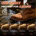 thumbnail image 4 of Protect Shoe Protector Spray - Rain & Stain Water Repellent - Waterproofing Spray for Leather Suede Hats 6.76 OZ, 4 of 4