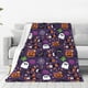 thumbnail image 1 of Balery Halloween Sweet Candy Manta de Felpa Suave y Acogedora – Cobija de Franela Aterciopelada para Cama, Lavable y Cálida para Sofá, Mascotas, Transpirable-60"x50", 1 of 7