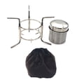 thumbnail image 5 of Cheers.US 190ml Alcohol Stove Portable Rustproof Stainless Steel BBQ Camping Cookware Cooking Stove for Outdoor Backpacking Hiking Traveling Grill Camping, 5 of 7