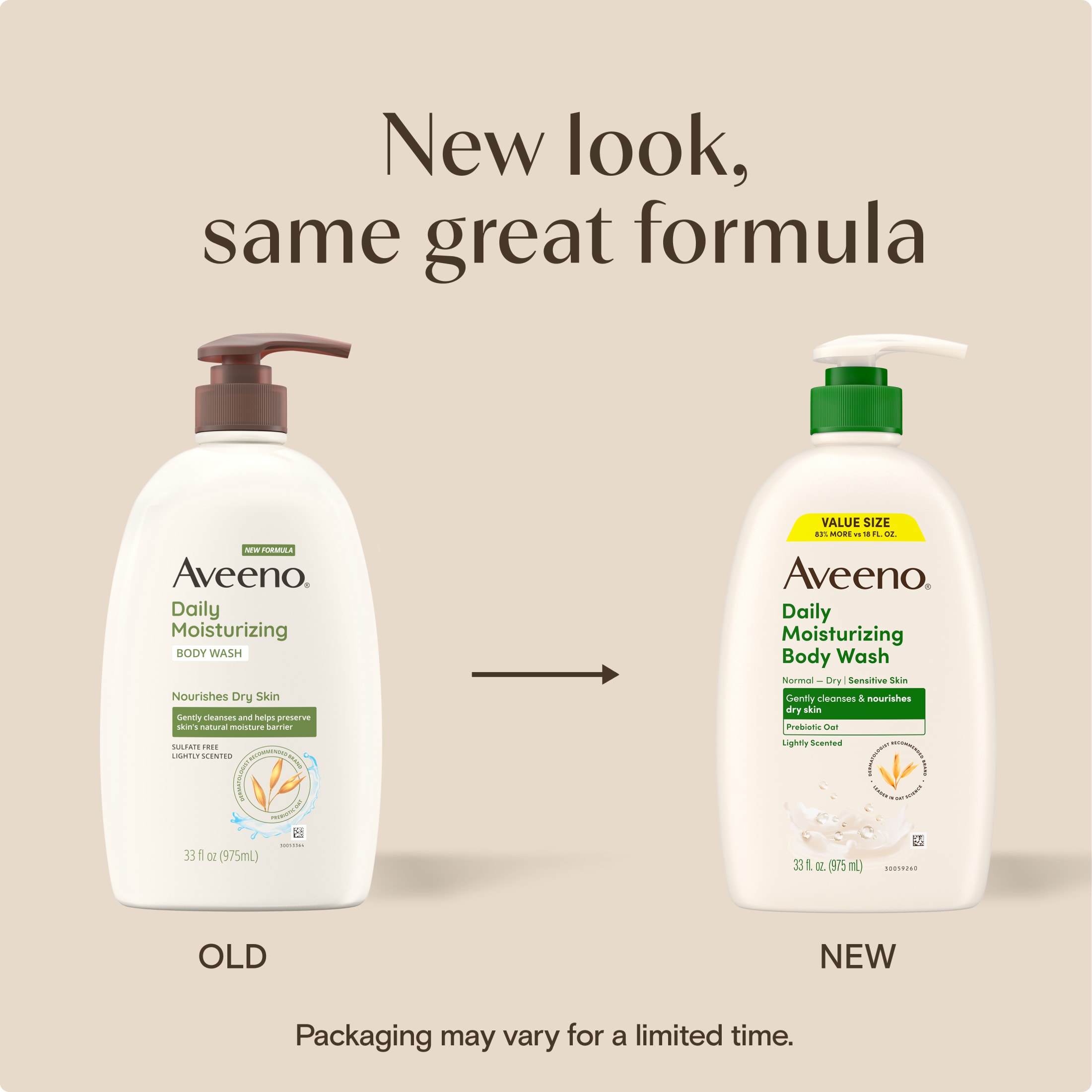 Aveeno Daily Moisturizing Body Wash, 33 Fl oz photo 2