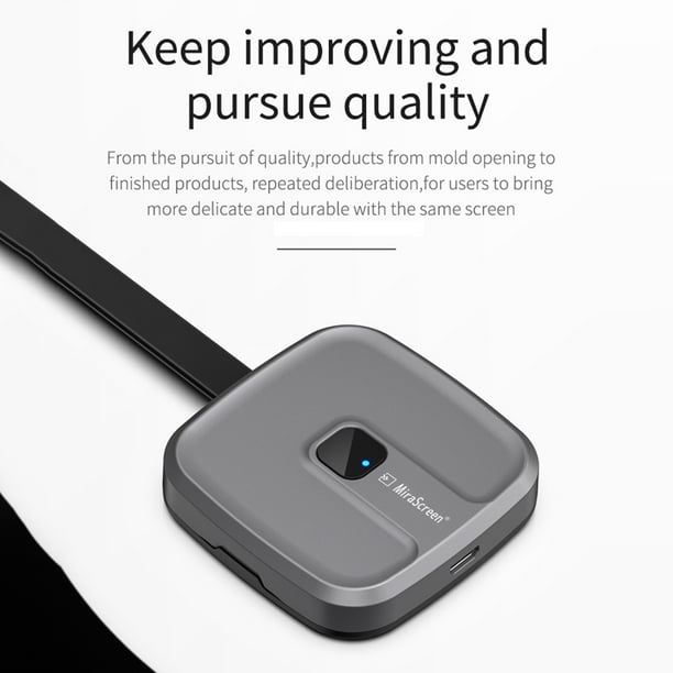 WiFi Wireless Display Dongle Phone Laptop TV Stick Compatible con HDMI (5G 1080P) Likrtyny Para estrenar