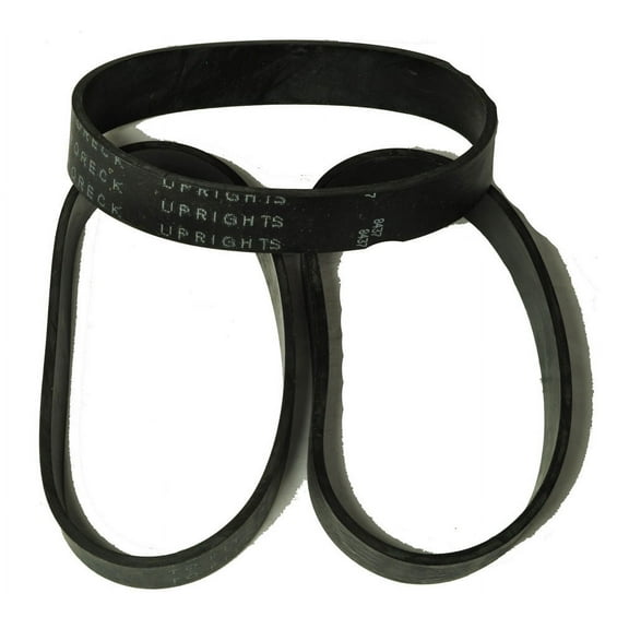 Oreck Upright Vacuum Cleaner Belts, DVC Brand, designed to fit all Oreck Upright Models, 3 pack