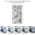 thumbnail image 2 of JV Home Runner Rug Arrow Grey 2'7" x 5' Hallway Soft Indoor Washable Rugs Anti Slip, 2 of 6