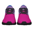 thumbnail image 5 of Bisexual Flag Shoes Womens Mens Tennis Sneakers Lightweight Athletic Running Shoes Black Size 12, 5 of 7