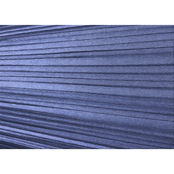 Ahgly Company Machine Washable Indoor Rectangle Transitional Blue Area Rugs, 8' x 10'