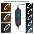 thumbnail image 2 of 10x Magnifying Glass With Light And 3 Color Modes 10 Brightness Adjustable Magnifying Desk Lamp For, 2 of 5