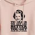 thumbnail image 3 of Golden Girls - Older You Get Banana - Juniors Cropped Pullover Hoodie, 3 of 5