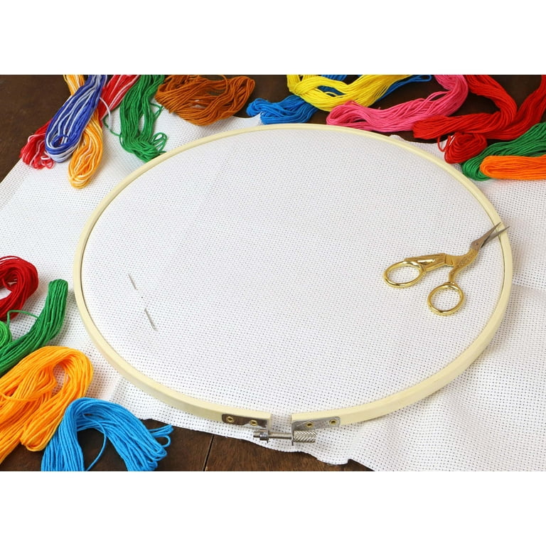 Essentials by Leisure Arts Wood Embroidery Hoop 10 Bamboo