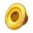 thumbnail image 1 of Tapa de manivela de bicicleta, perno de bielas de bicicleta, tornillo de cadena de metal de brazo ligero Amarillo, 1 of 7