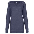 thumbnail image 4 of idosla Tunic Tops for Women 2025 Long Sleeve Shirts for Leggings Loose Fit Sweaters (Dark Blue, XL), 4 of 4