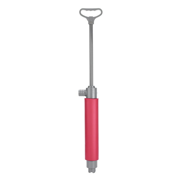 M Buder Bomba de Mano Roja para Kayak 46 cm / 18.11 pulgadas Bomba de Achique Flotante Portátil de Evacuación de Agua Accesorios de Rescate y Supervivencia para Botes y Canoas