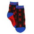 thumbnail image 6 of Super Hero Adventures Spider-Man Boys 6 pack Socks with Grippers SPN203, 6 of 7